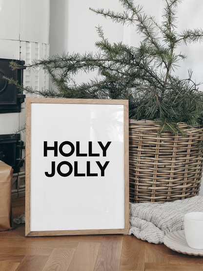 HOLLY JOLLY POSTER