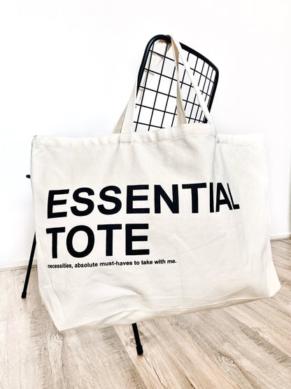 huisje van sanne xxl essential tote canvas tas